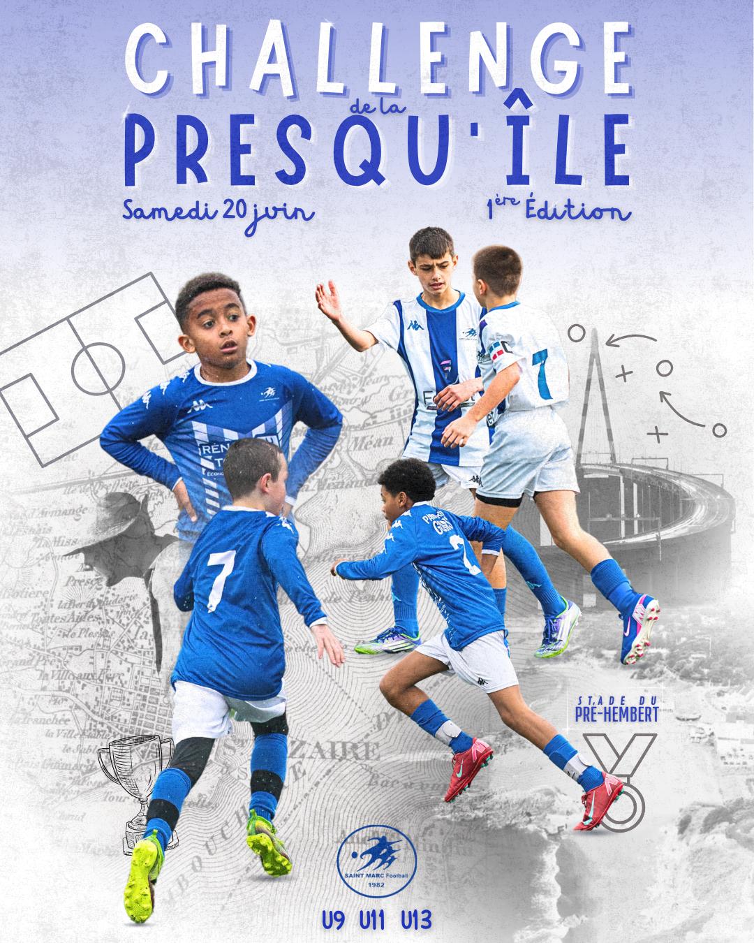 Challenge de la presqu'île Saint Marc Football